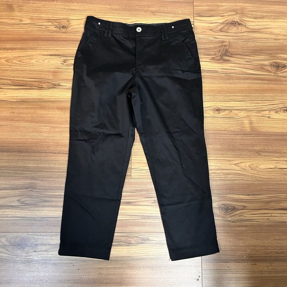Intro Black Stretch Slim Ankle Dress Pants Womens Sz 10 NWT